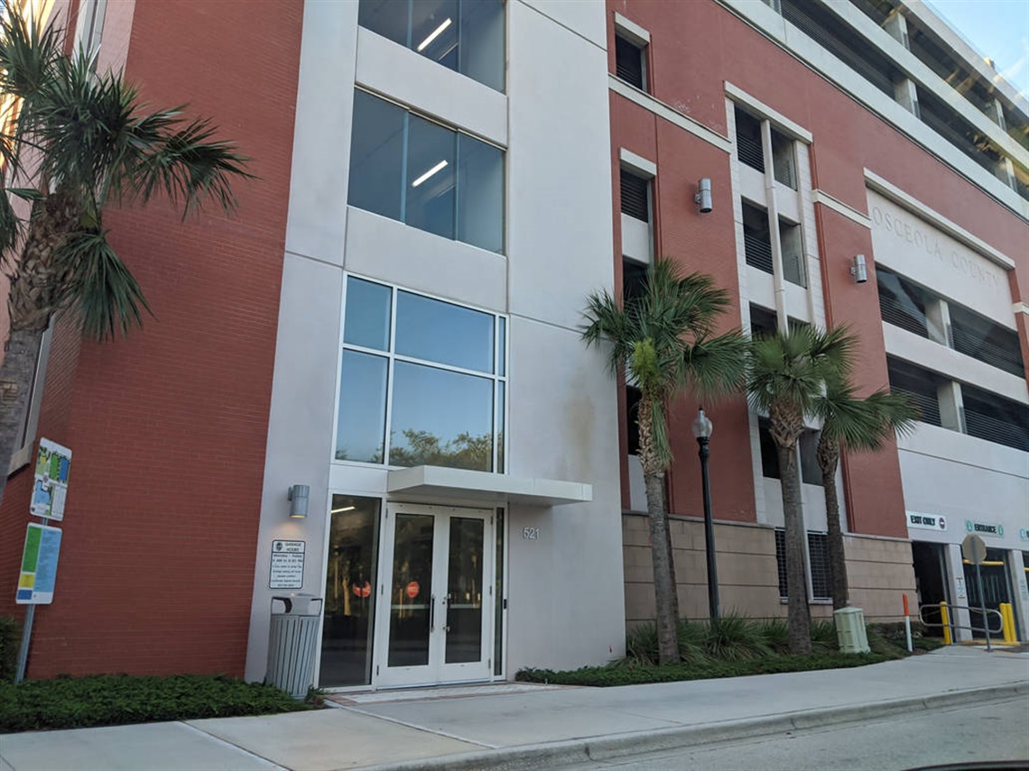 Photo of Osceola County Parking Garage in Downtown Kissimmee