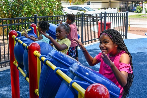 Photo of kids playing at North Kissimmee Tot Lot